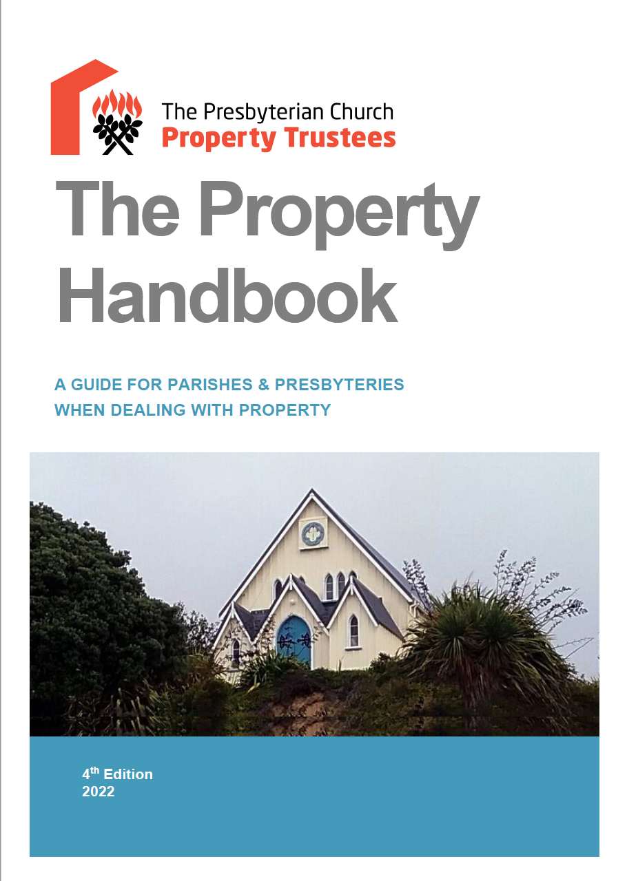 Property & Property Handbook Presbyterian Church of Aotearoa New Zealand